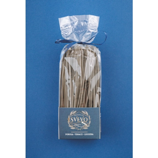 MAKARON RZEMIEŚLNICZY LINGUINE AL NERO DI SEPPIA 500G SVEVO